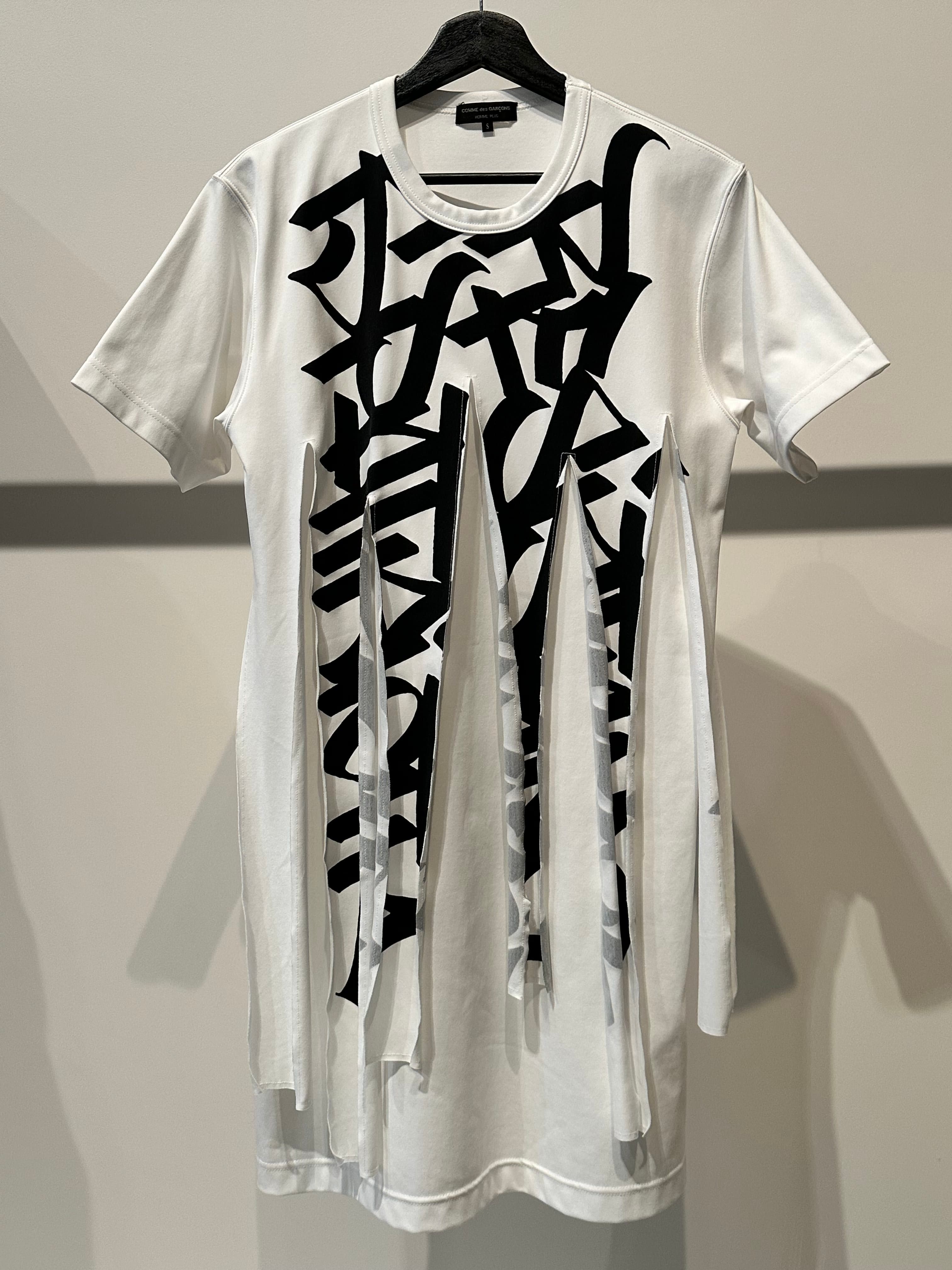 Comme Des Garcons Homme Plus Graffiti Tanzaku T-Shirt