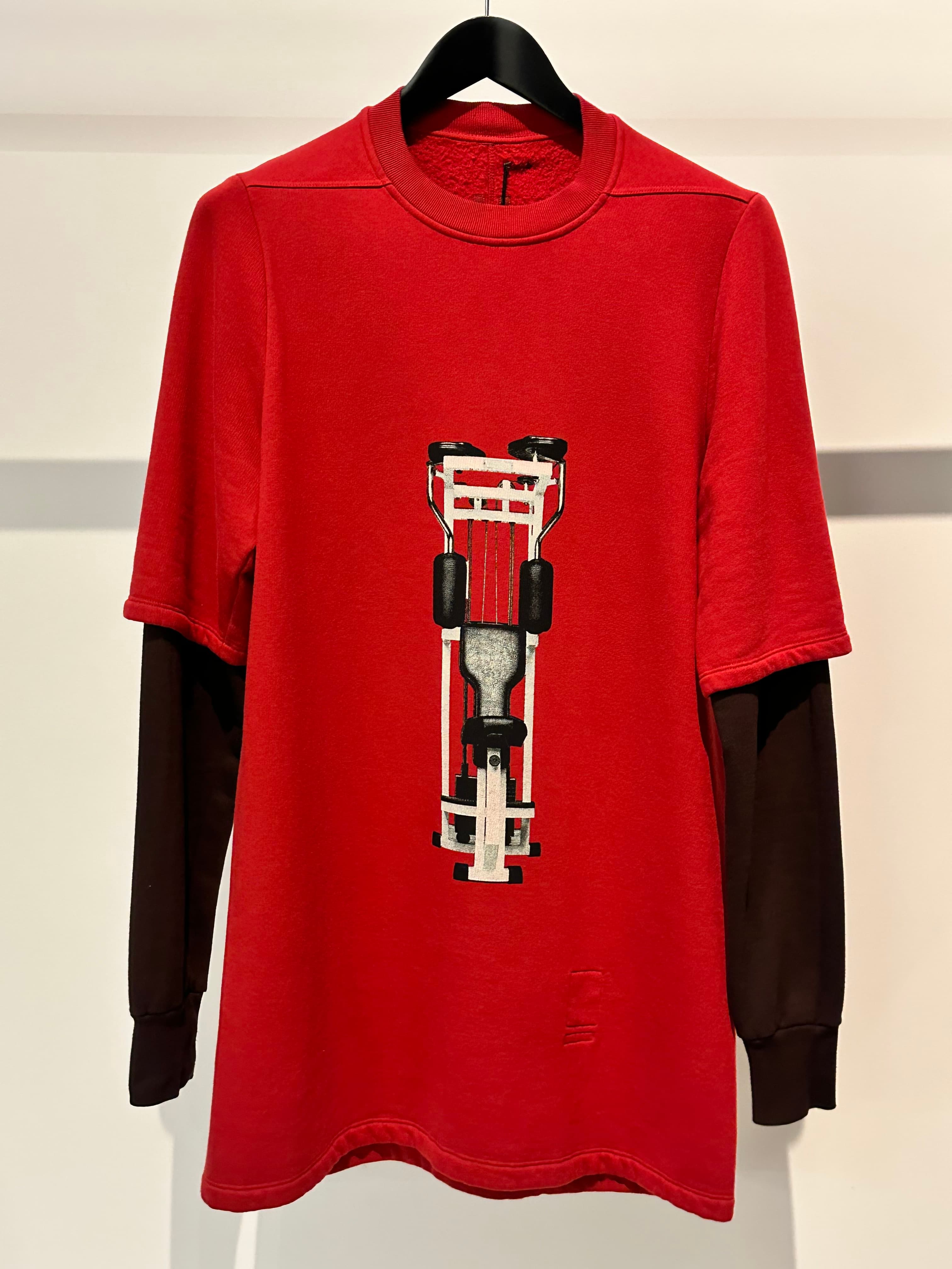 Rick Owens DRKSHDW Hustler Crewneck