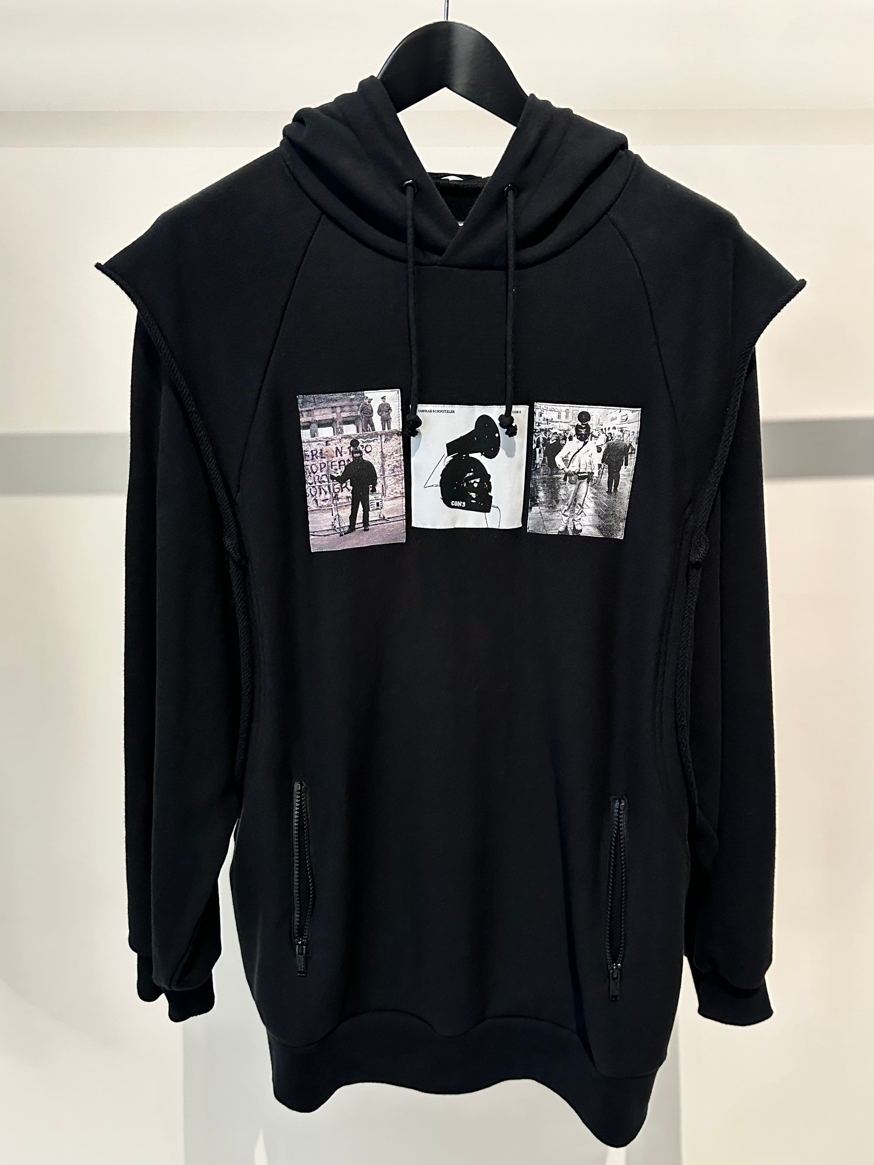 Undercover x Conrad Schnitzler Patchwork Hoodie