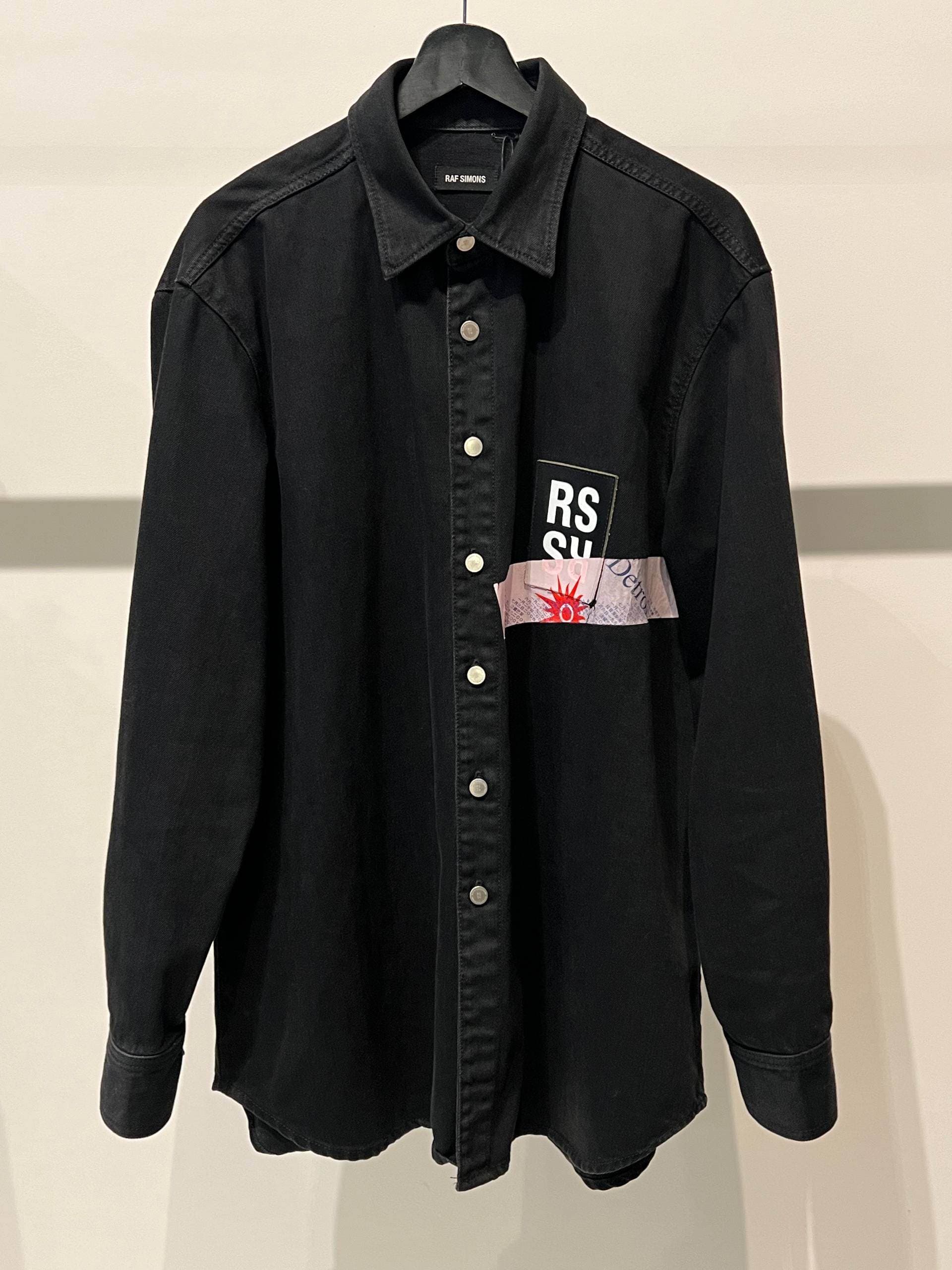 Raf Simons Detroit Carry Over Denim Shirt