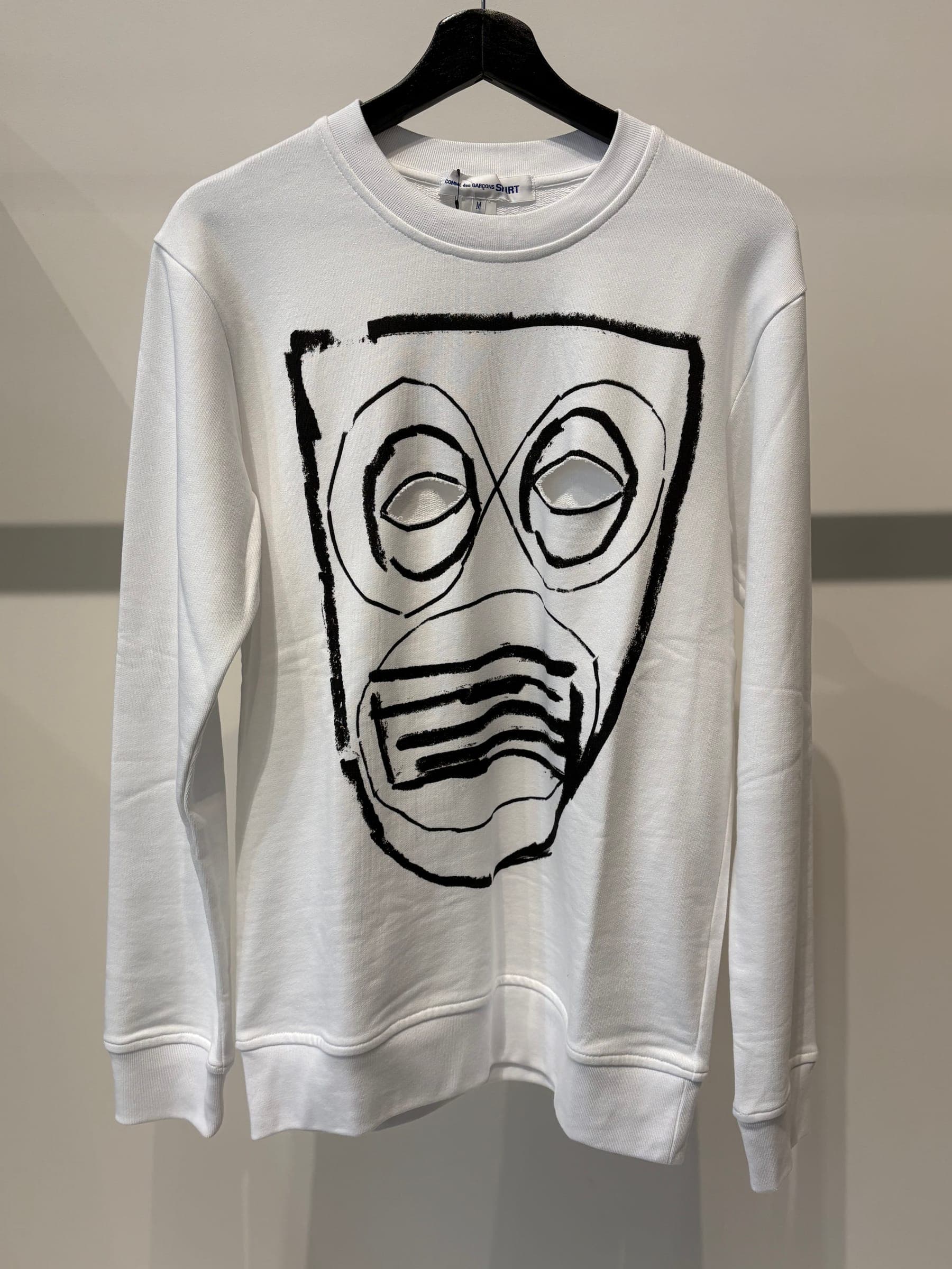Comme des Garçons Shirt Mask Crewneck