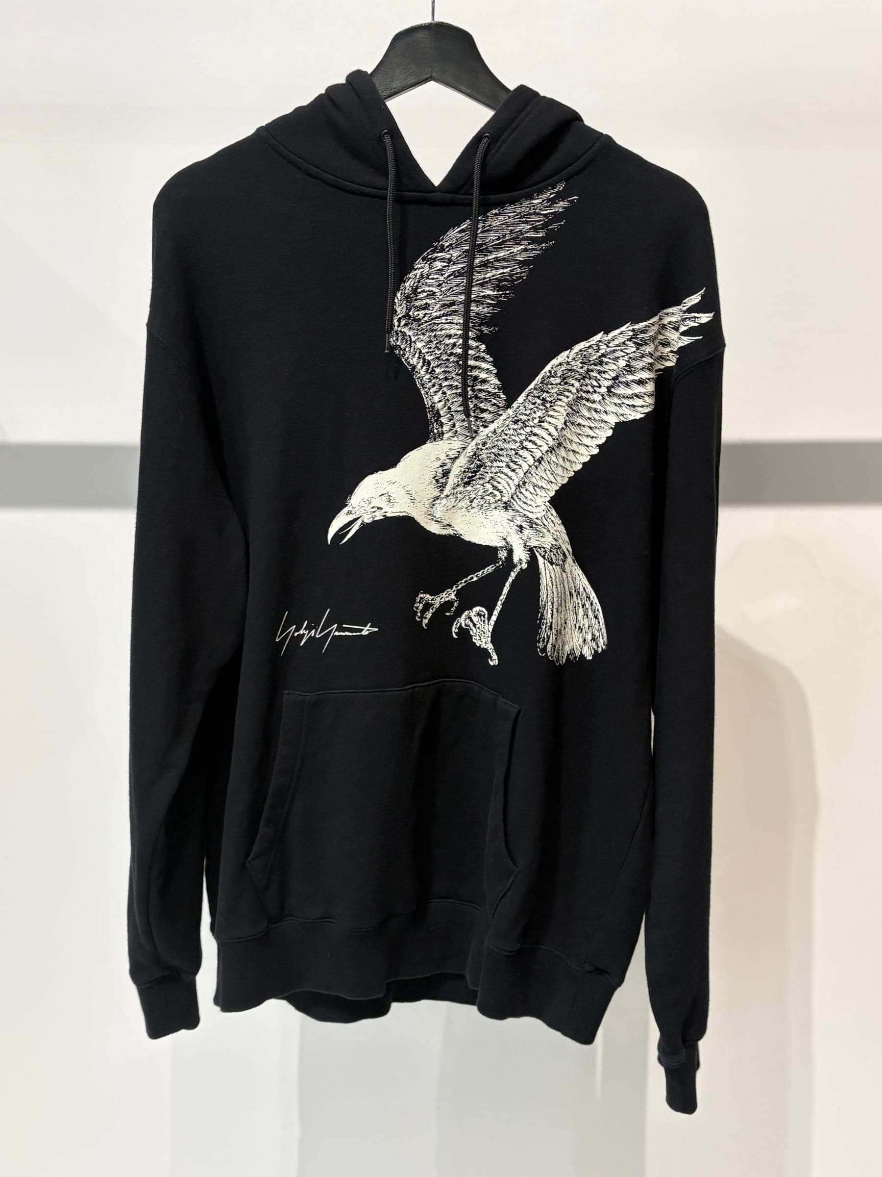 Yohji Yamamoto x New Era SS22 Crow Hoodie