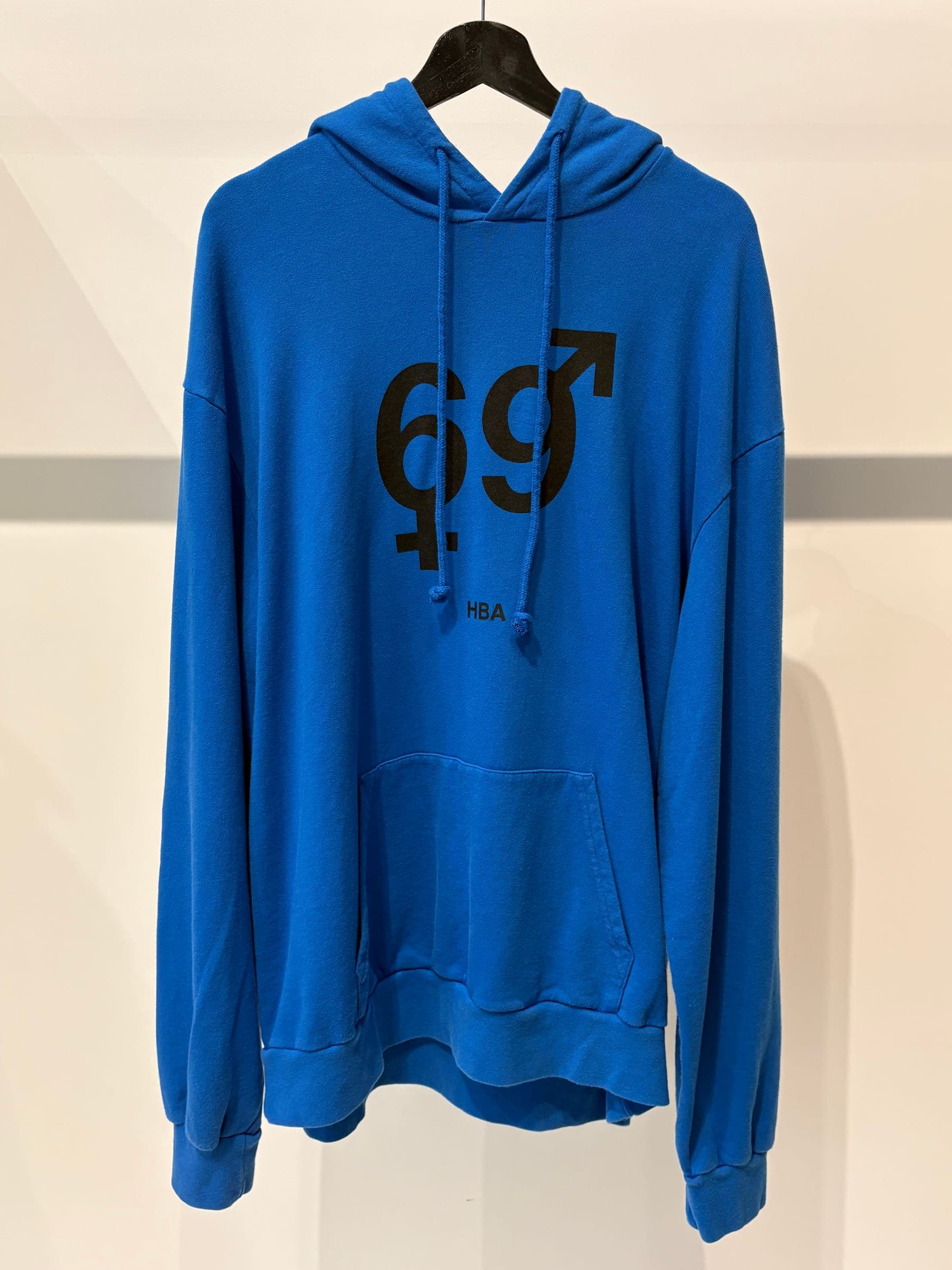 Hood by Air 69 Blue Hoodie