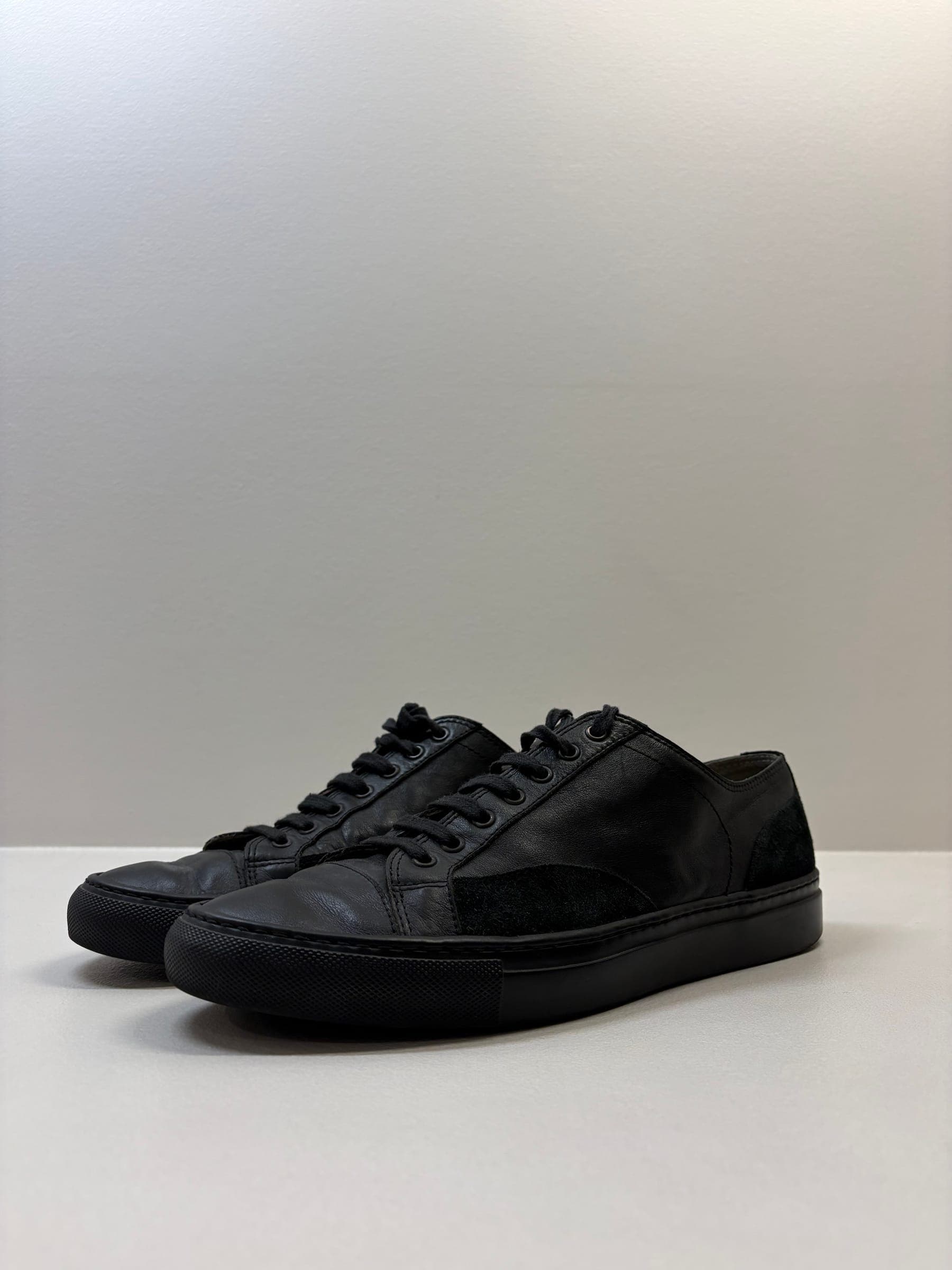 Yohji Yamamoto Pour Homme Leather Skate Sneakers