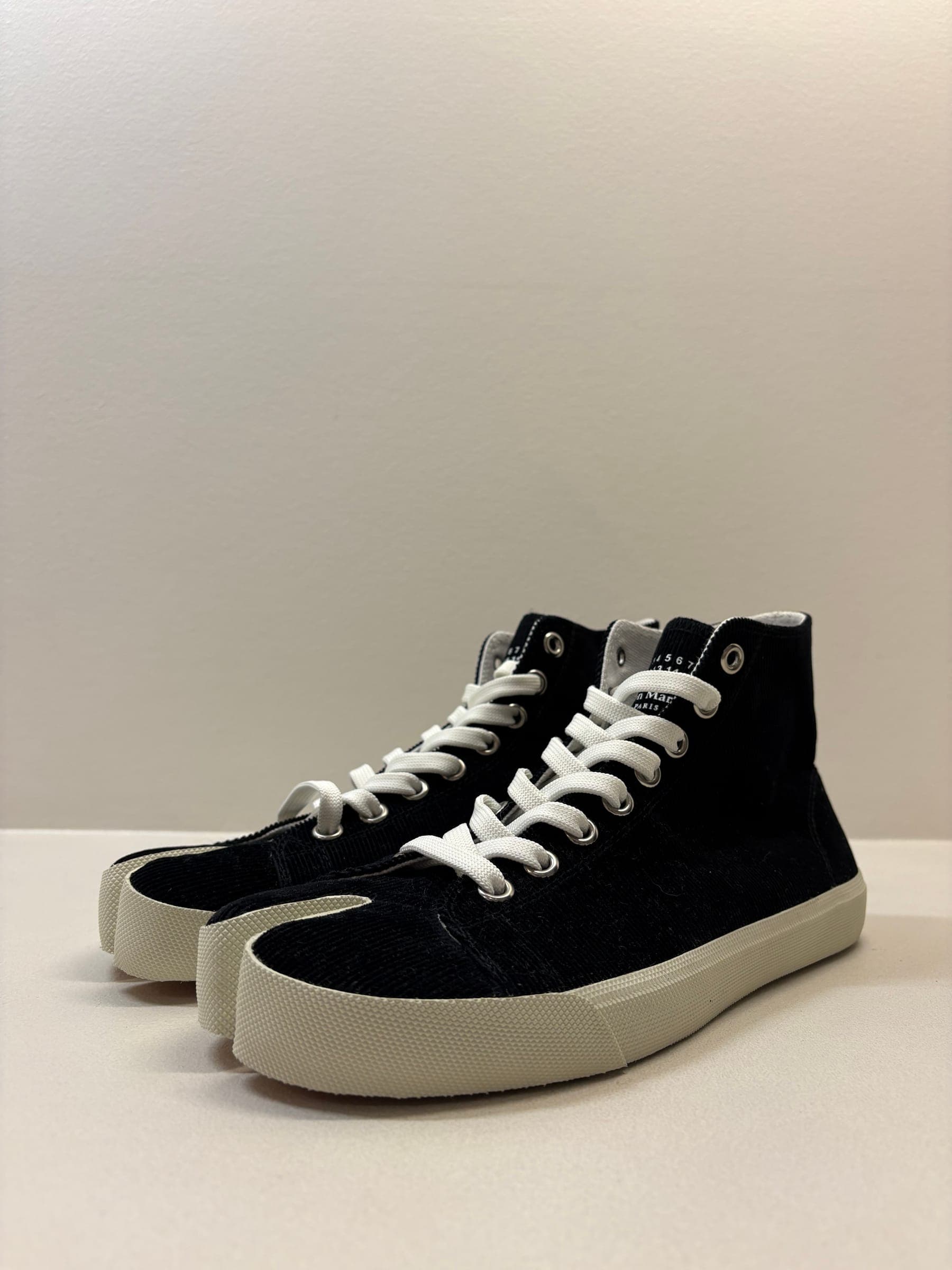 Maison Margiela Corduroy Tabi Sneakers