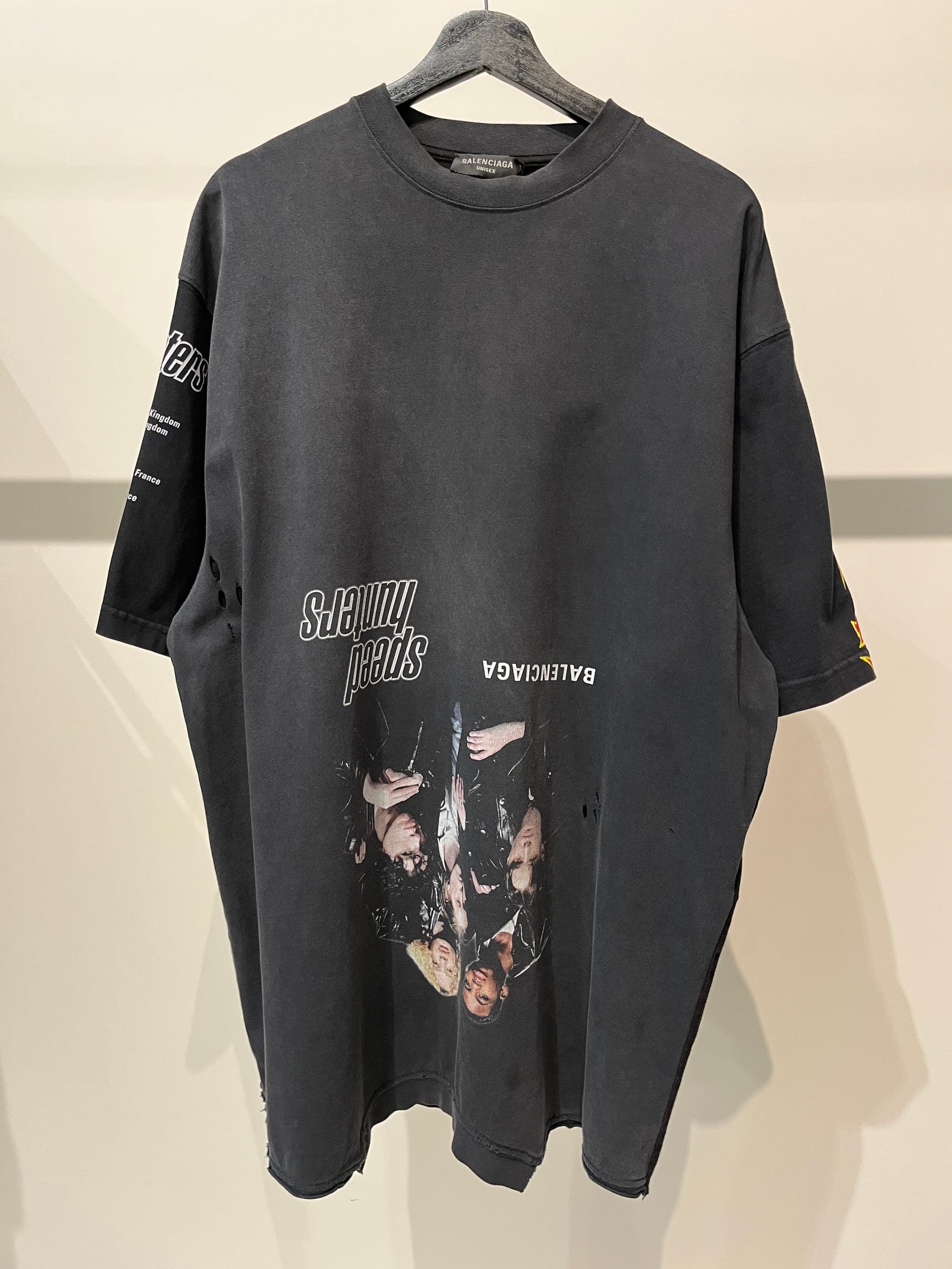 Balenciaga Upside Down Speed Hunters T-Shirt