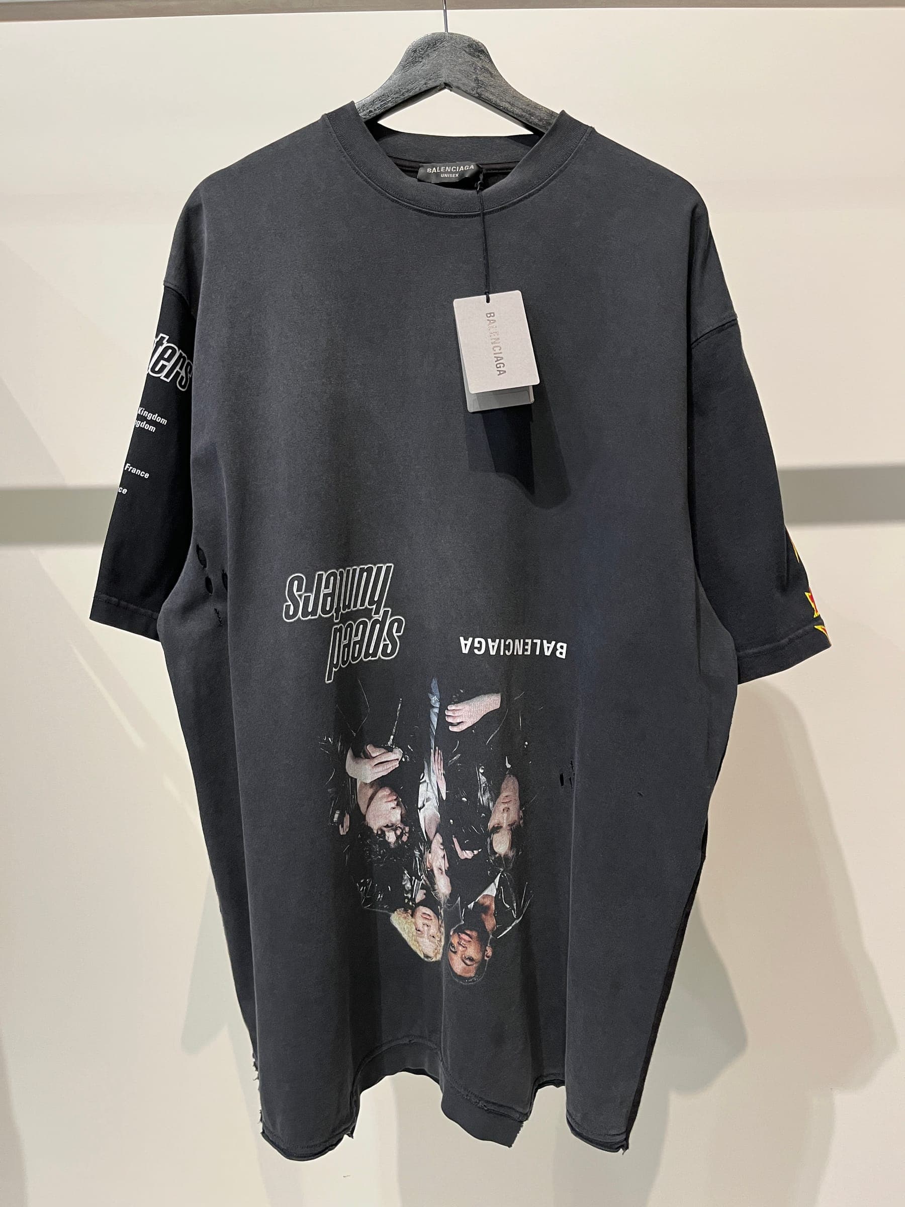 Balenciaga Upside Down Speed Hunters T-Shirt
