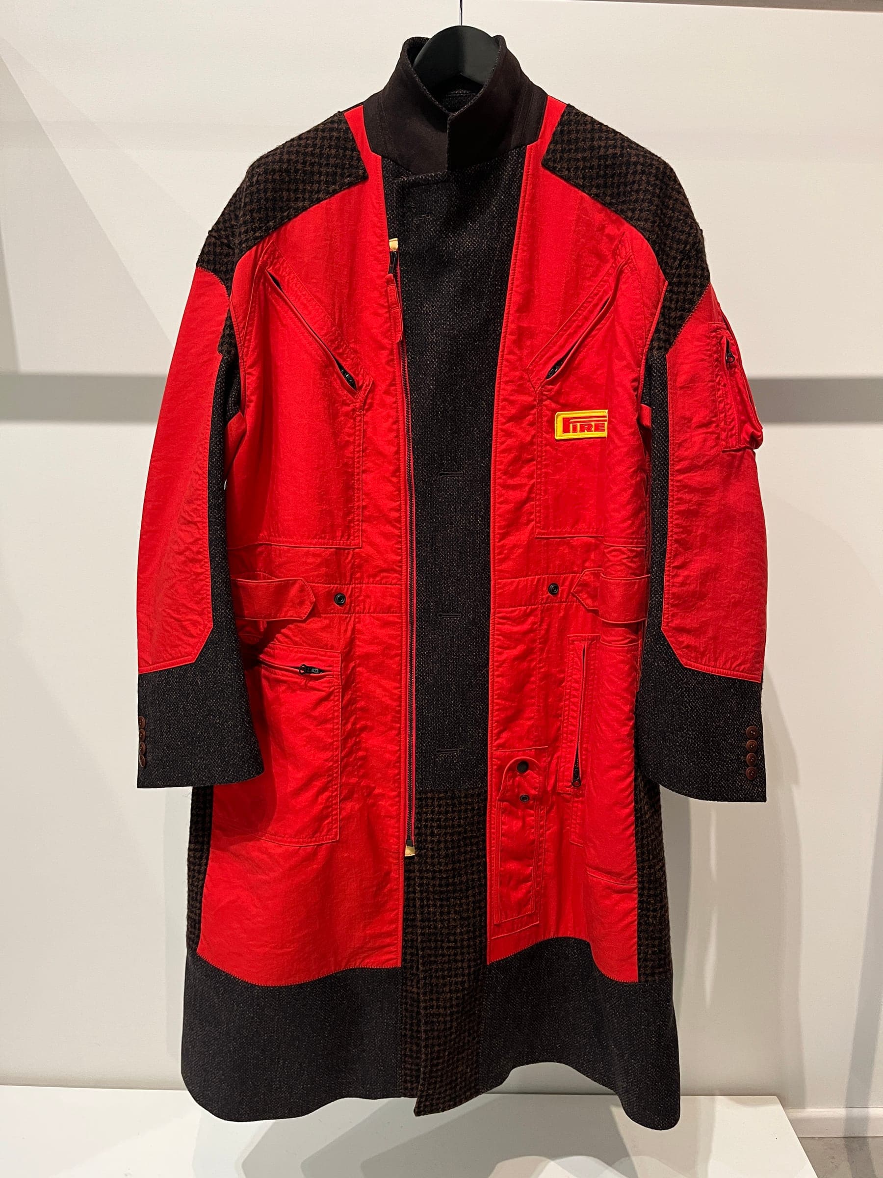 Junya Watanabe MAN Pirelli Patchwork Coat