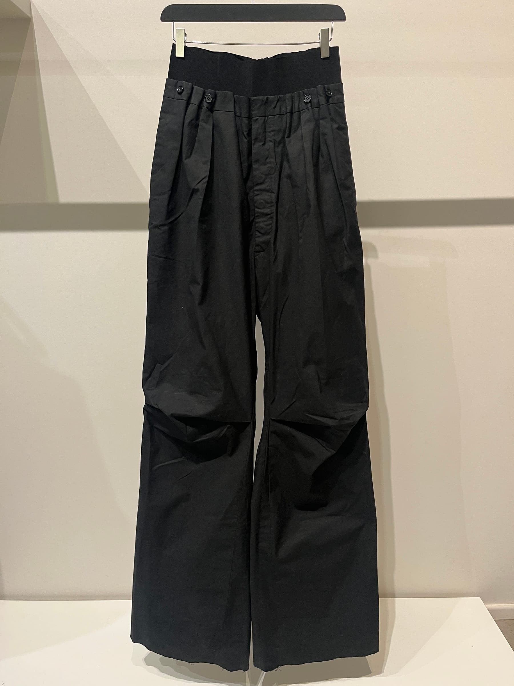 Raf Simons Runway Elastic Band Trousers