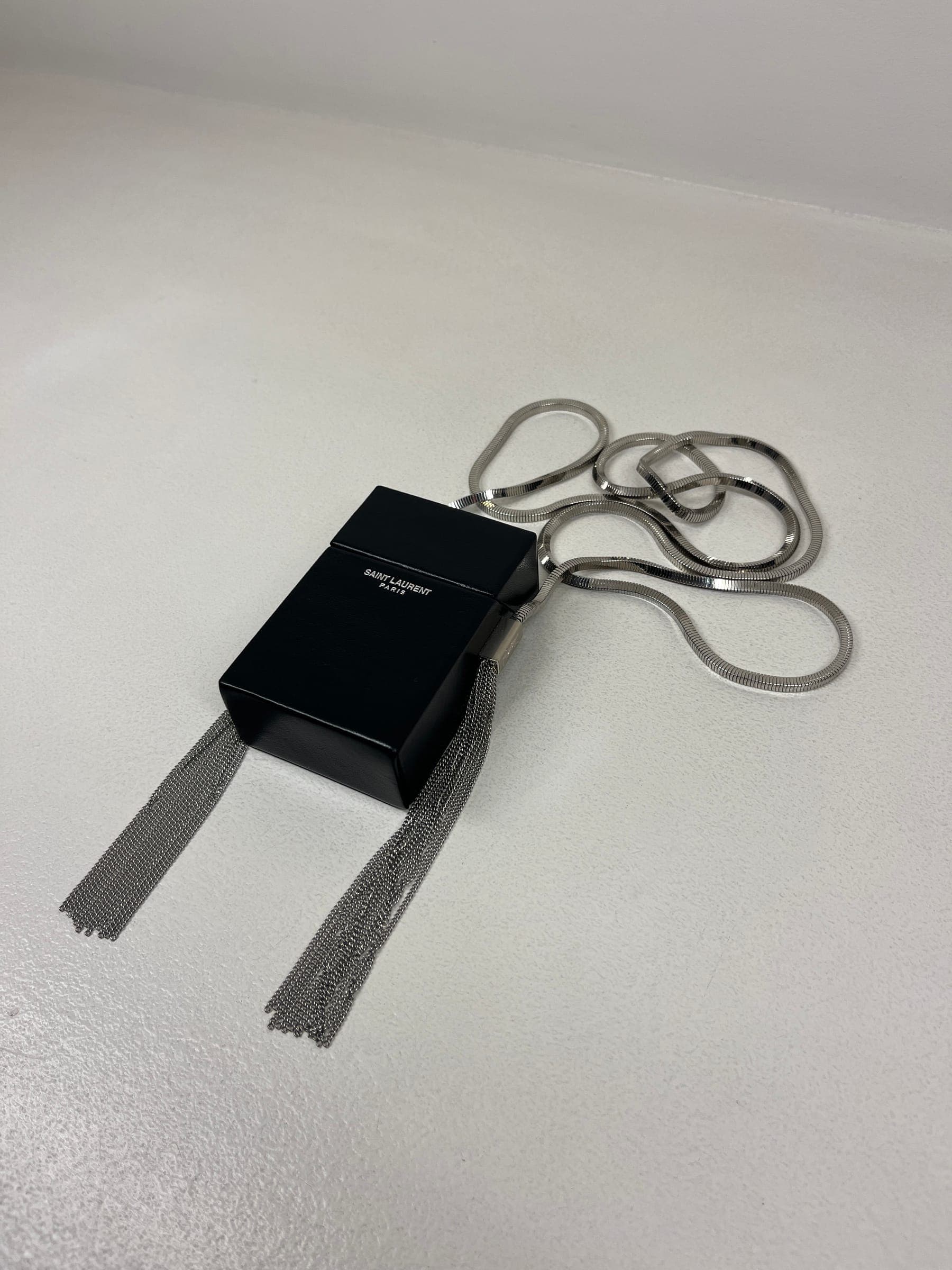 Saint Laurent Cigarette Box Chain Bag