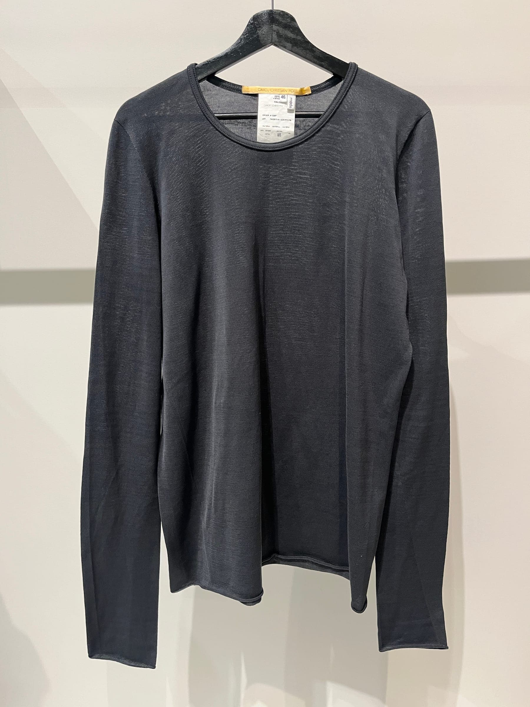 Carol Christian Poell "CCP" Elongated Long-Sleeve Top