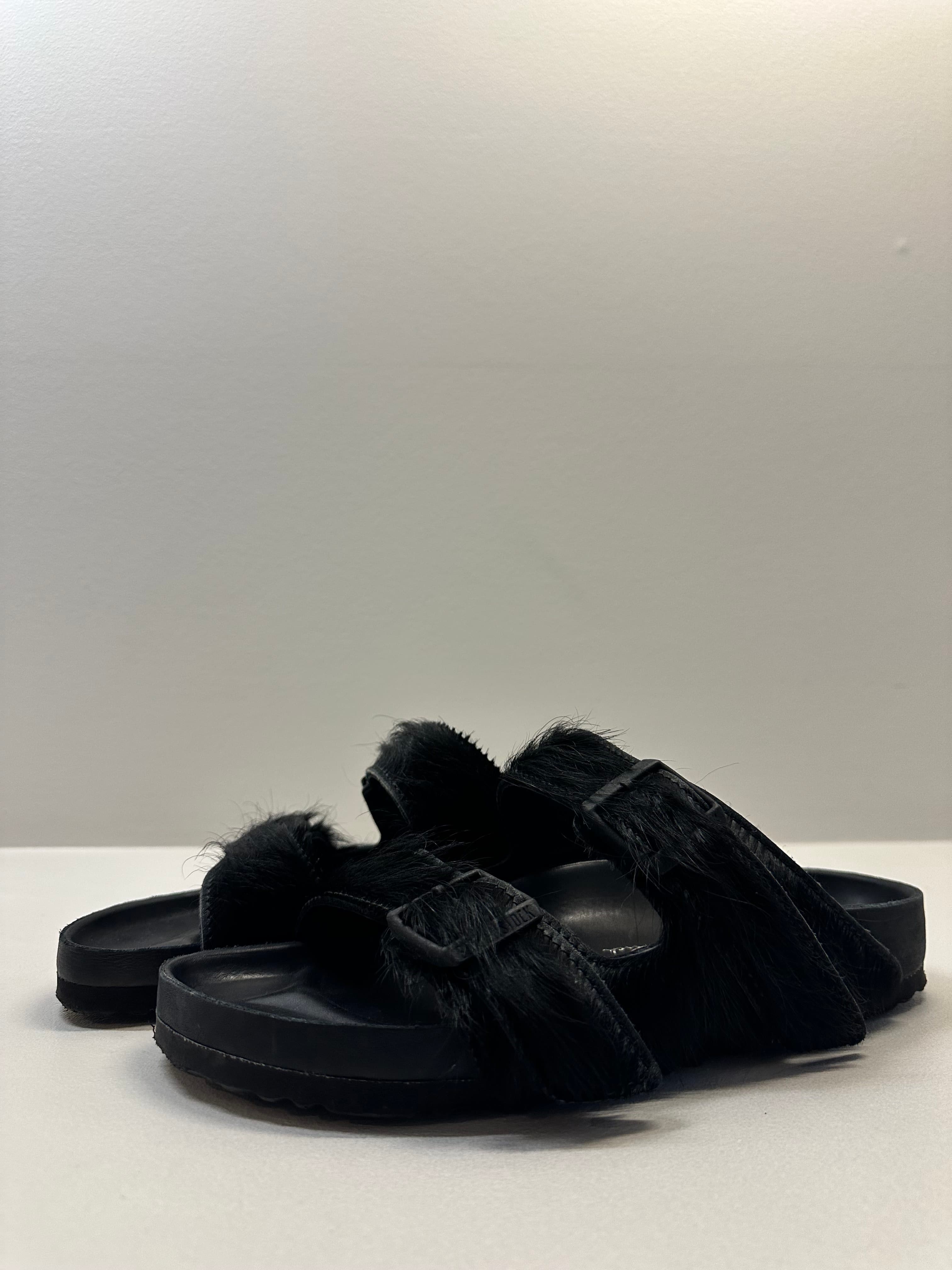 Rick Owens x Birkenstock Ponyhair Sandals