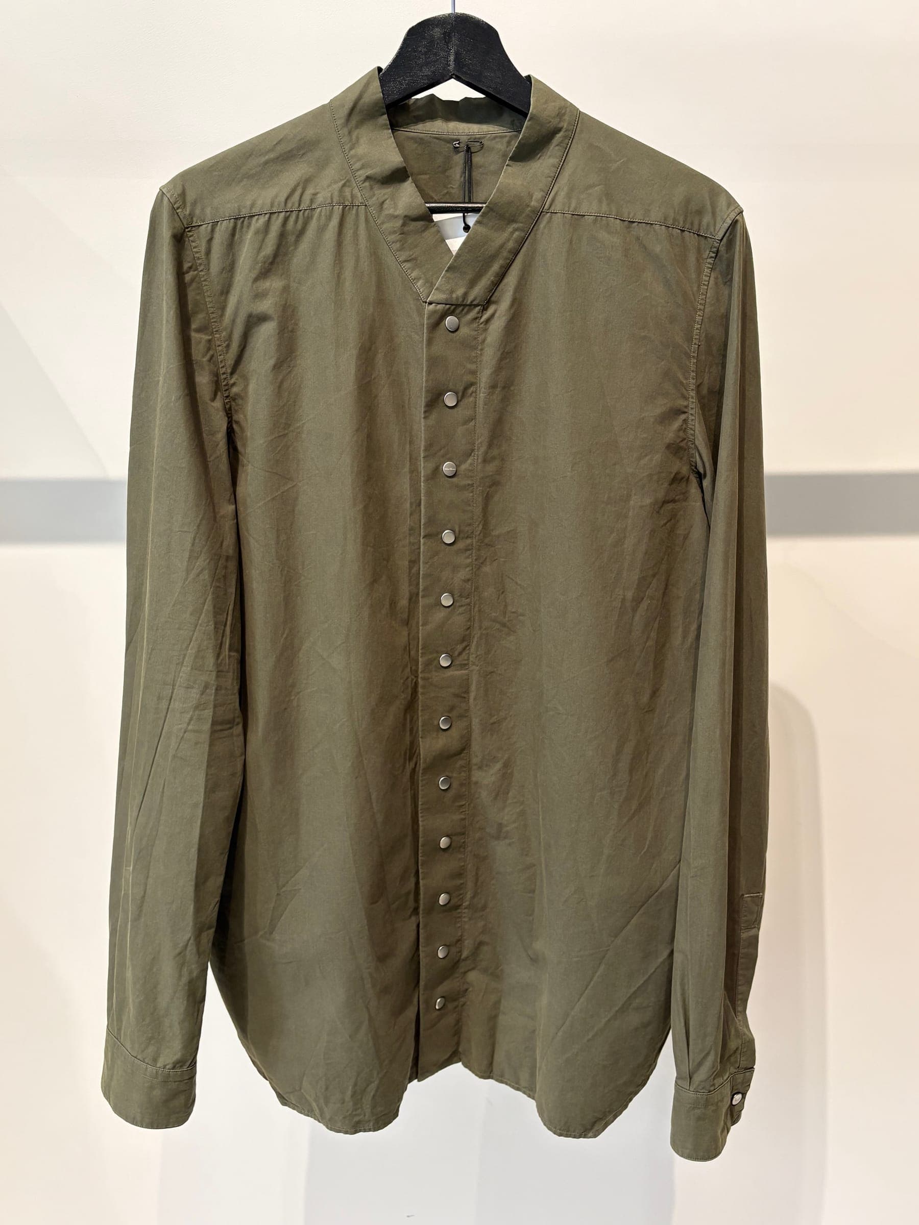 Rick Owens AW22 Strobe Faun Button-Up Shirt